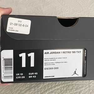 Air Jordan 1 Retro 95 TXT